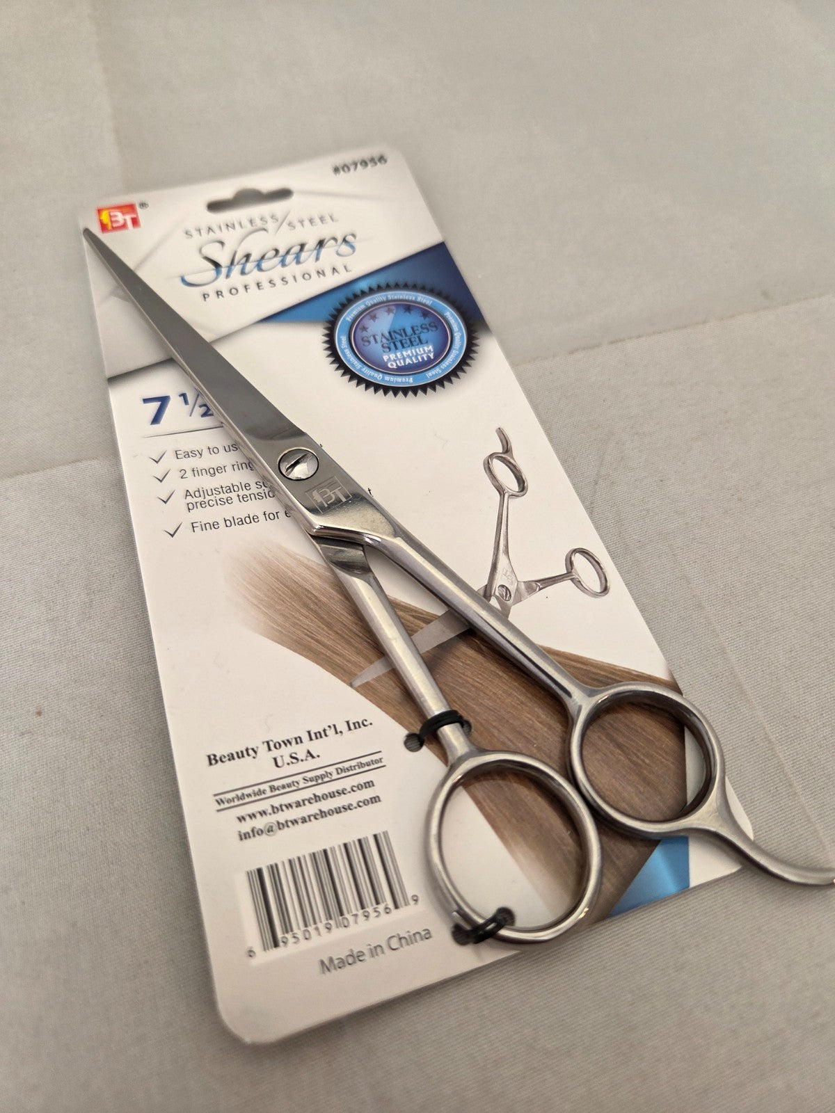 Hair Cutting Scissors Stainless Steel 5.5-7.5 Inch Professional Barber Shears