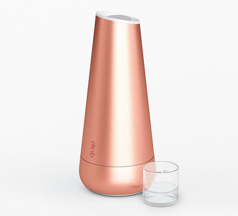 Refillable Mouthwash Dispenser Copper - Oral Care Accessory
