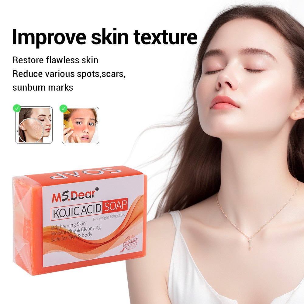 Acid Soap Dark Skin Whitening Lightening Face & Body 100g - Brightening & Cleansing