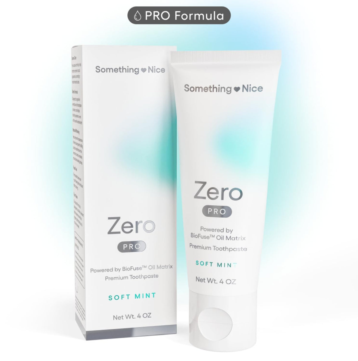 Zero Pro Fluoride-Free Toothpaste with Nano Hydroxyapatite - Mint 4oz