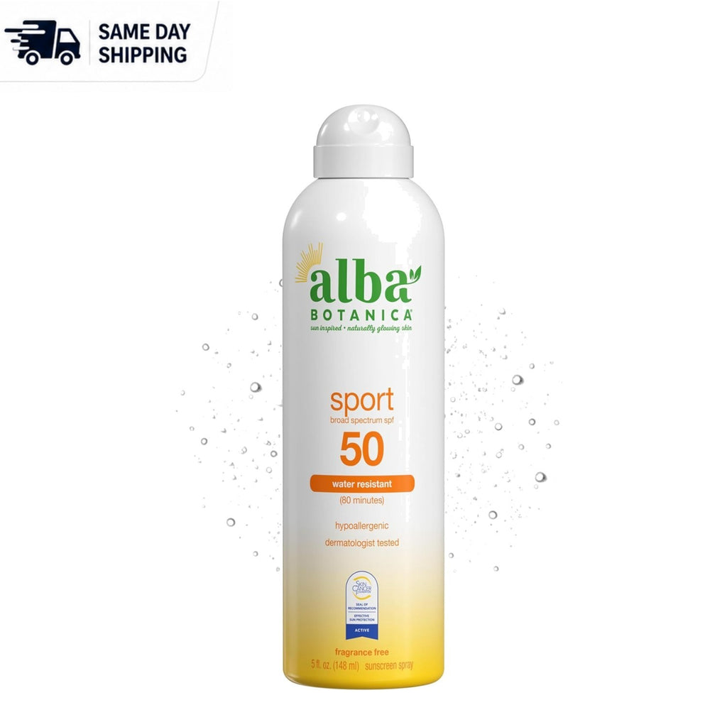 Eco-Friendly SPF 50 Sport Sunscreen Spray - Nourishing Coconut Mist 5 Fl Oz