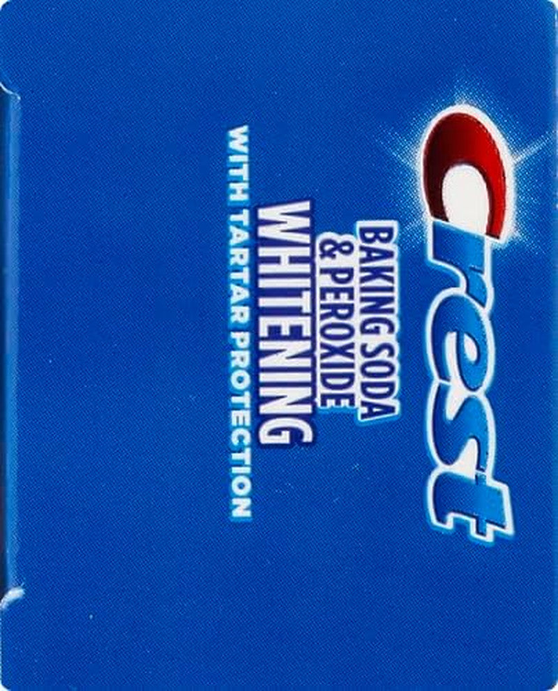Crest Whitening Baking Soda & Peroxide Toothpaste 2-Pack, Fresh Mint, 5.7 oz