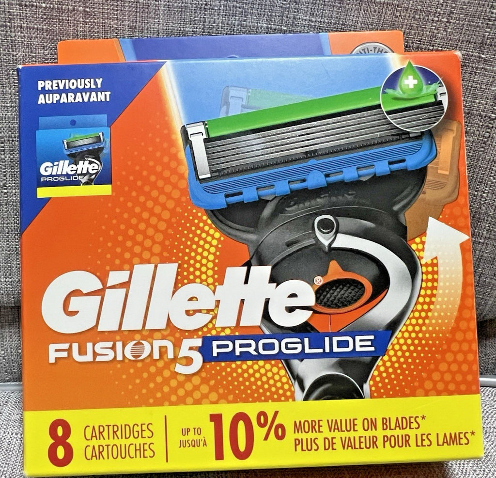 Gillette Proglide Power Razor Cartridges - Fits All Proglide & Fusion, 8 Count