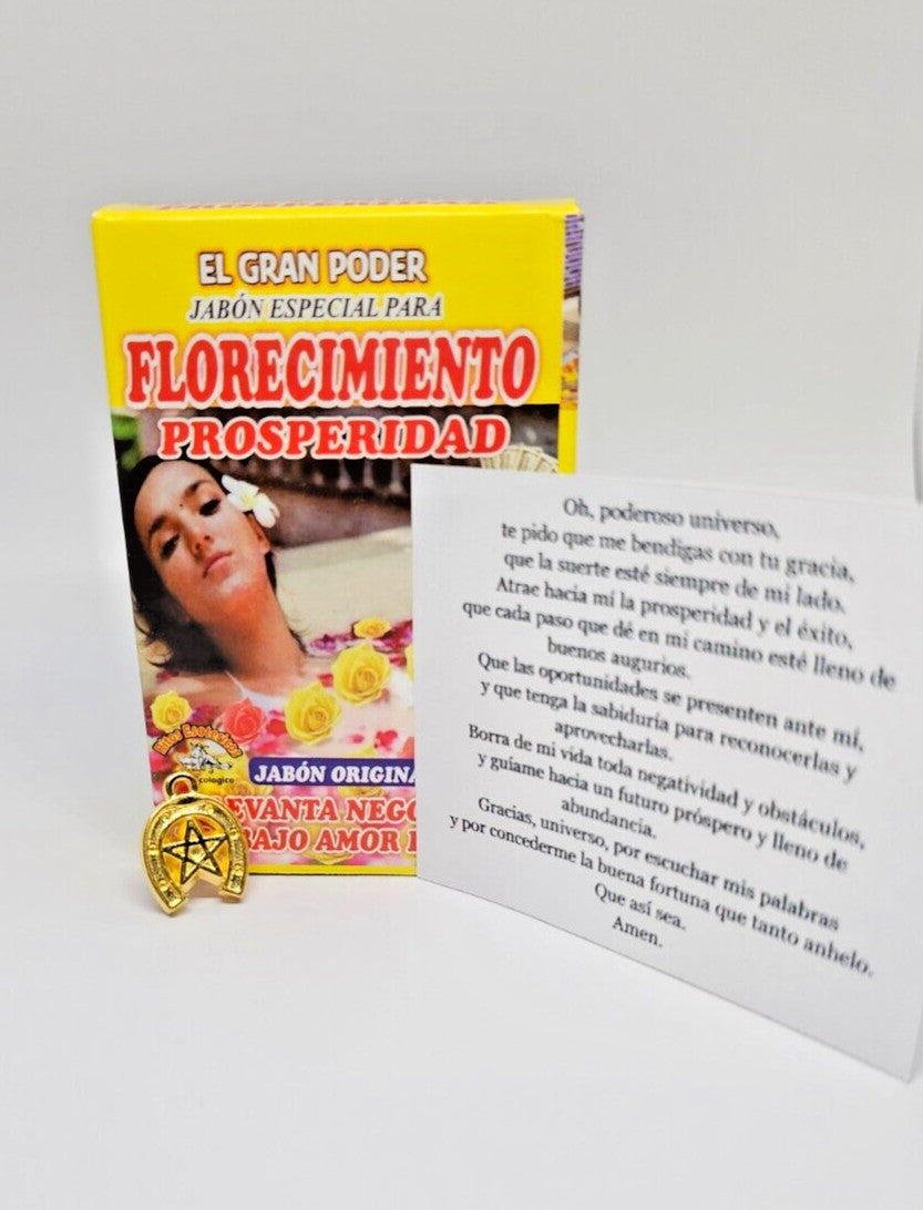 Prosperity & Love Attraction Aromatherapy Bar Soap - Magical Plant & Flower Formula