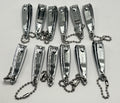Professional Stainless Steel Nail Clippers Set - 12 Trim Fingernail Cutters & Files