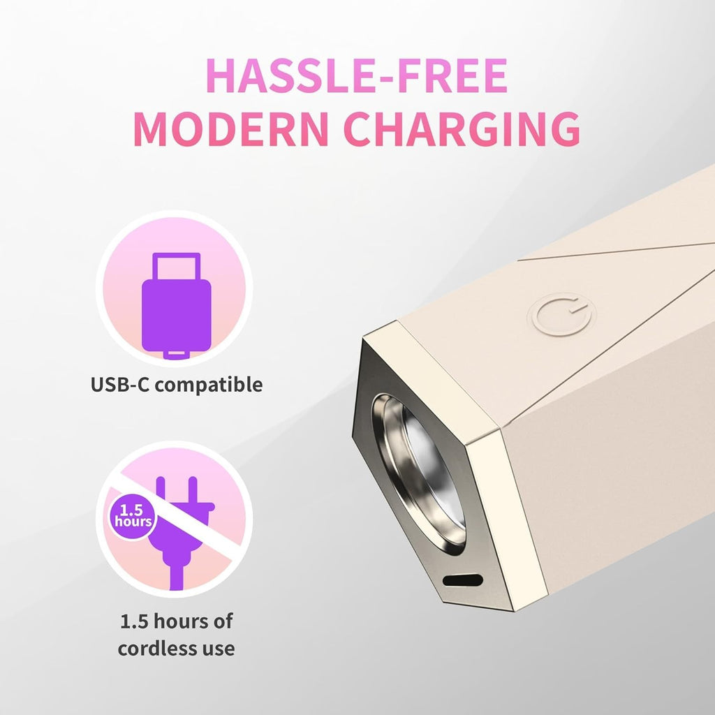 Mini LED Nail Lamp with Hands-Free Sensor Cordless Portable Curing Light