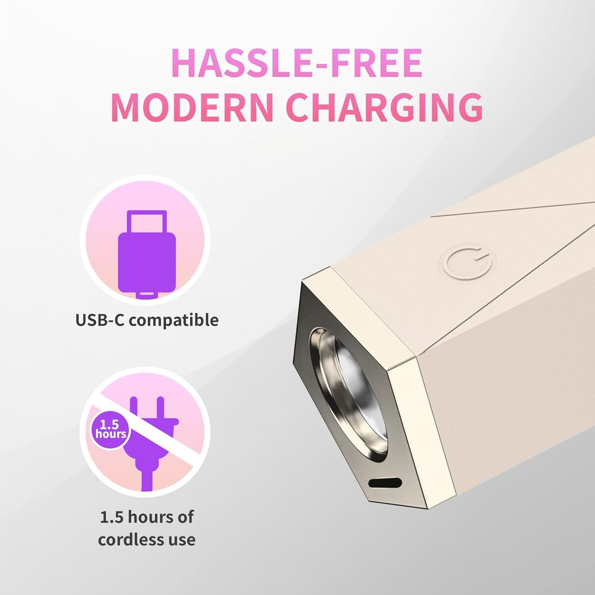 Mini LED Nail Lamp with Hands-Free Sensor Cordless Portable Curing Light