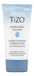 Mineral Sunscreen SPF 40 Non-Tinted Zinc Oxide Face & Body Cream 100g