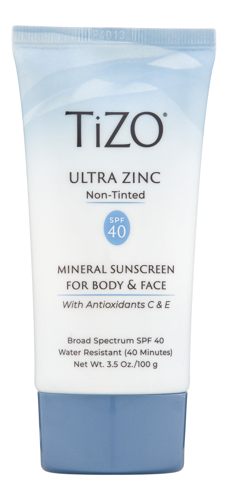 Mineral Sunscreen SPF 40 Non-Tinted Zinc Oxide Face & Body Cream 100g