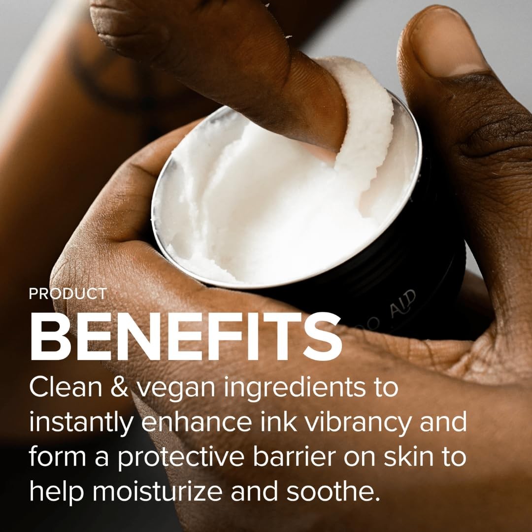 Tattoo Aftercare Balm for Color Enhancement - For Existing Tattoos