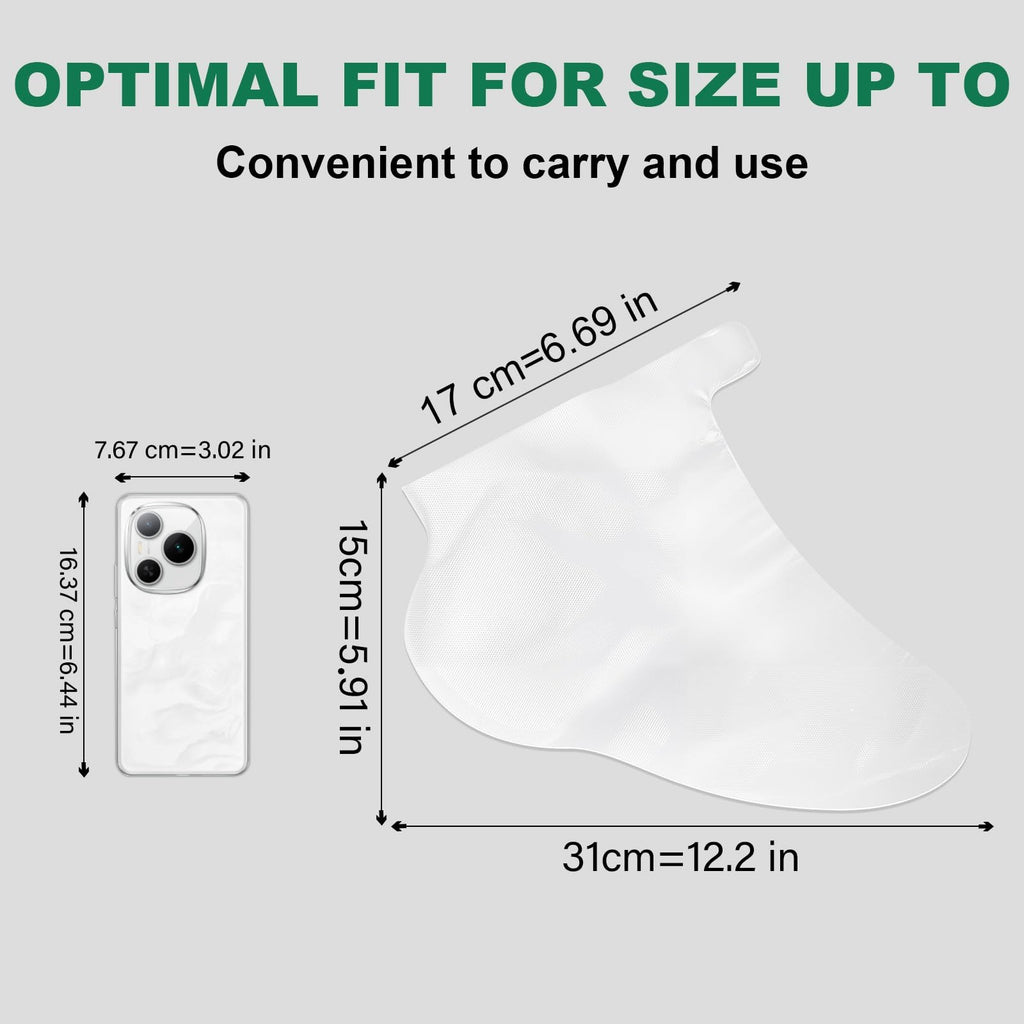 Disposable XL Foot Covers for Moisturizer & Spa Treatments, 300 Pack
