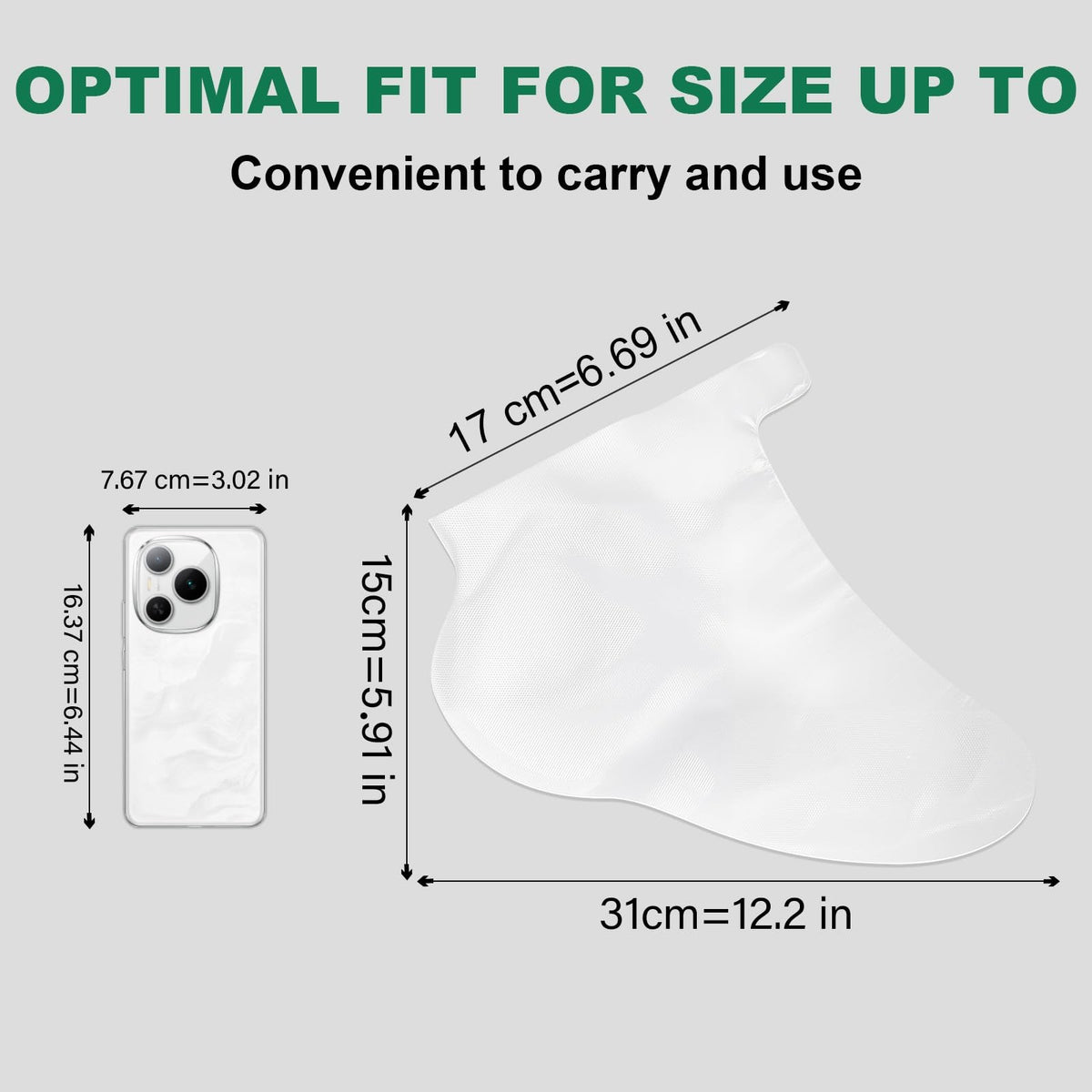 Disposable XL Foot Covers for Moisturizer & Spa Treatments, 300 Pack