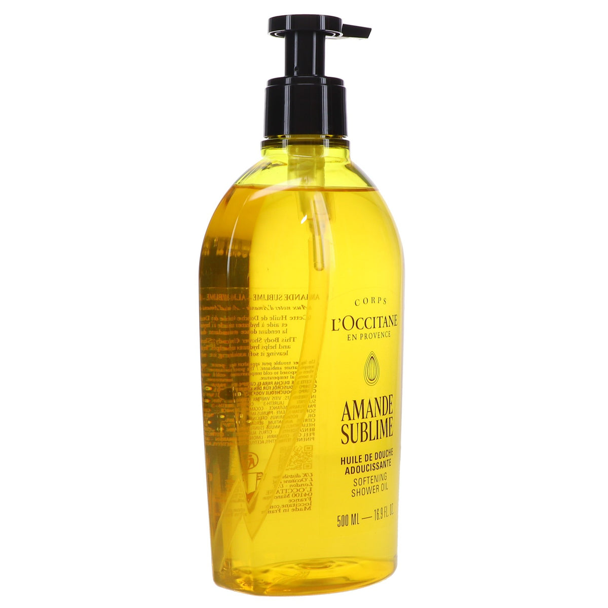 Softening Shower Oil with Almond Oil - 16.9 oz Body Wash & Moisturizer
