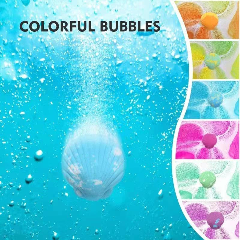 Kids Bath Bombs with Surprise Toys - 10 Handmade Bubble Fizzies Set for Girls & Boys