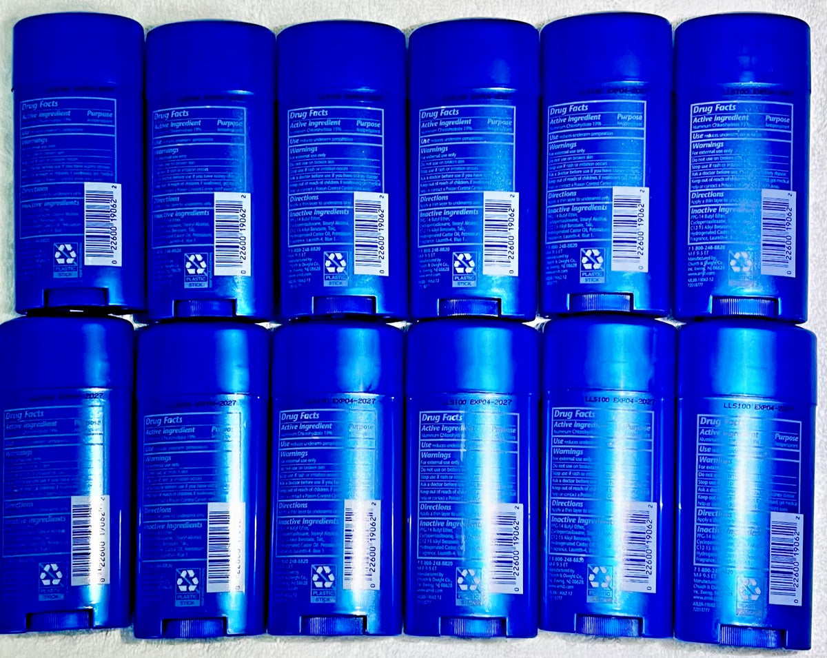 12 Pack Arrid Extra Extra Dry Antiperspirant Deodorant 2.6oz for Men & Women