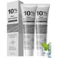Nano Hydroxyapatite Toothpaste 10% for Enamel Repair & Fresh Breath - Vegan, Fluoride-Free, Peppermint Flavor