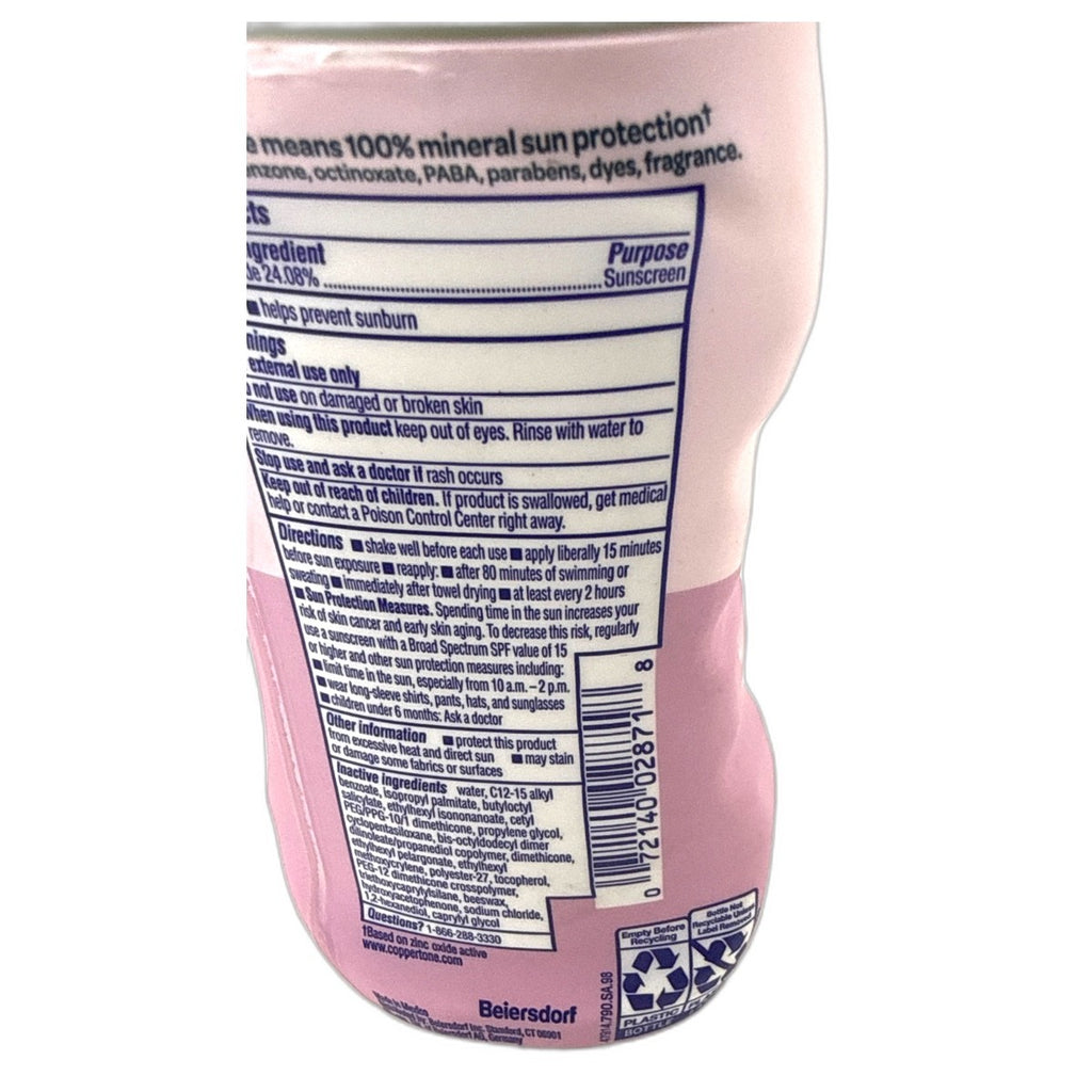 Baby Mineral Sunscreen SPF 50 - Water-Resistant, Hypoallergenic, 6oz Pack of 12