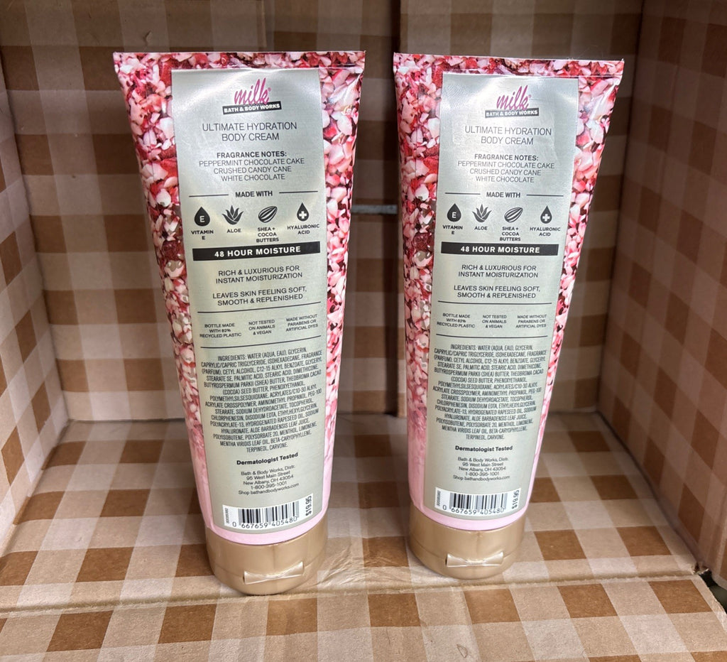 Peppermint Bark Truffle Body Cream Set - Bath & Body Works