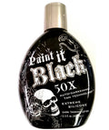 Paint It Black 50X Dark Tanning Lotion for Indoor & Outdoor Use