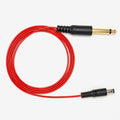 6' Foot DC Clip Cord Tattoo Machine Power Cable 5.5mm Plug - Silicone Rubber