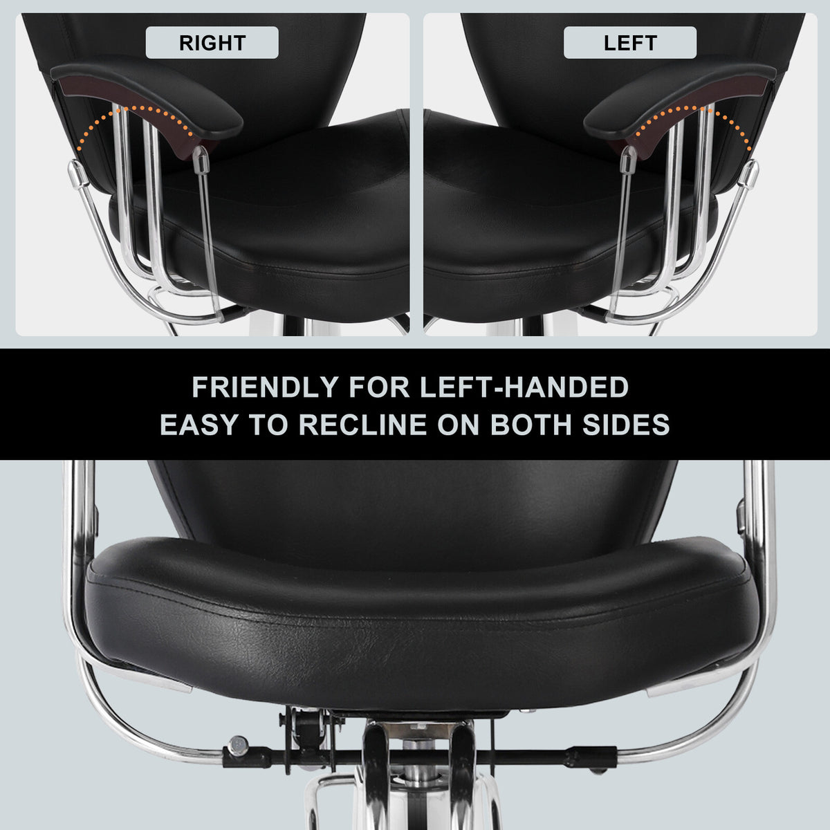 All Purpose Hydraulic Barber Chair for Salon Spa Hair Styling & Beauty
