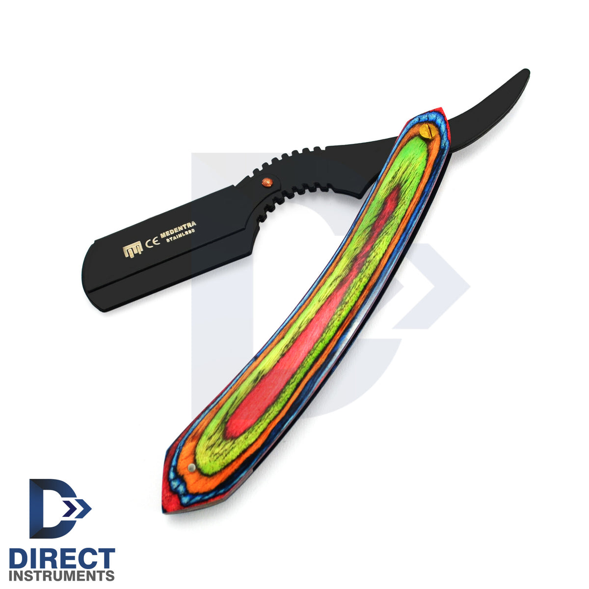 Hairdressing Scissors Thinning Set with Straight Razor & Comb