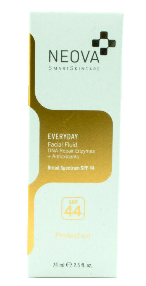 SPF 44 Facial Moisturizer with Antioxidants - Lightweight Sun Protection