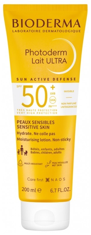 SPF 50+ Sun Protection Lotion for Sensitive Skin - 200ml