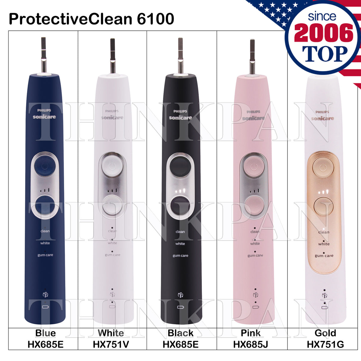 Electric Toothbrush Handle for Sonicare ProtectiveClean Series