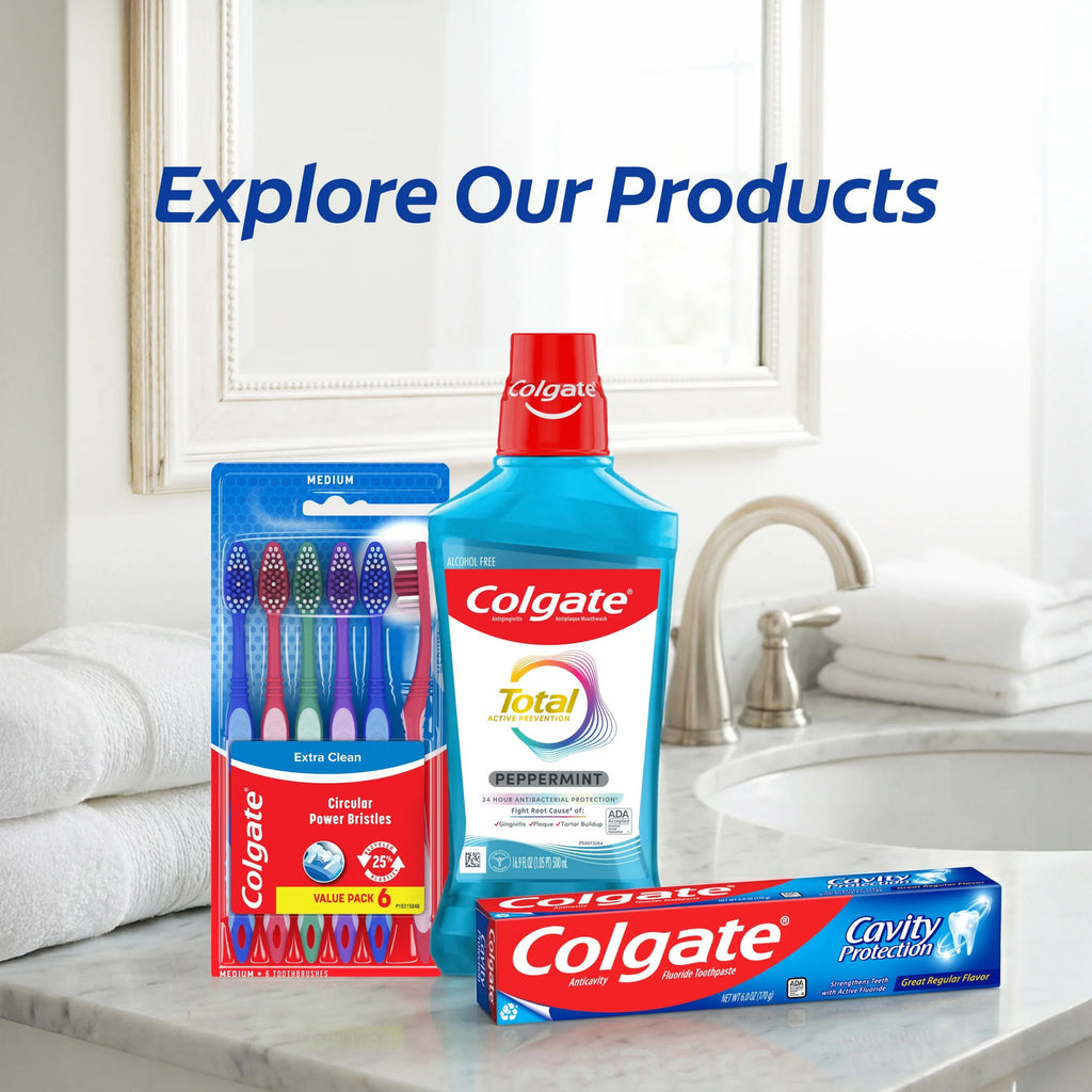 Fluoride Toothpaste Pack - Cavity Protection and Fresh Mint Flavor, 3 Tubes