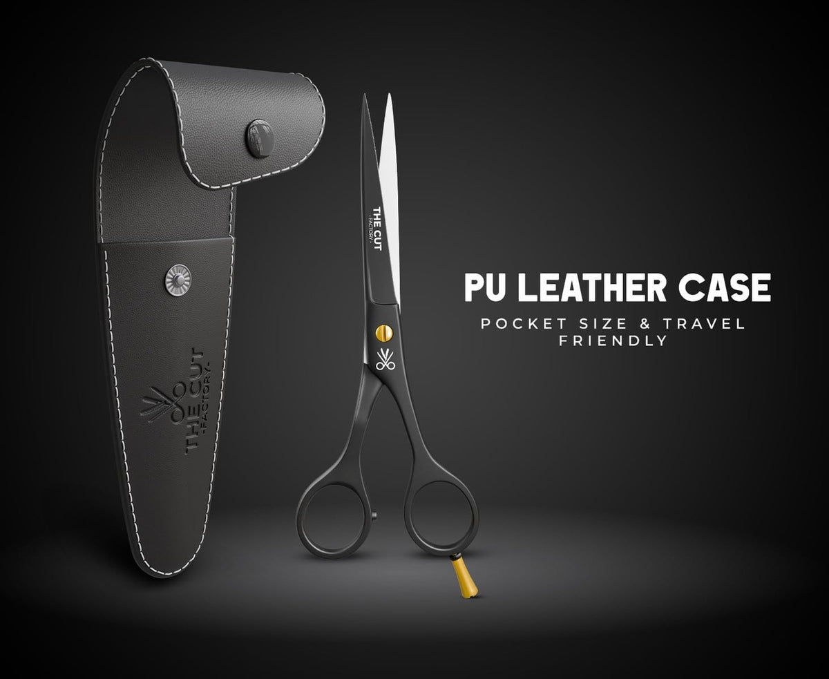Hair Cutting Scissors 6.5 Inch Professional Barber Shears High Carbon Steel