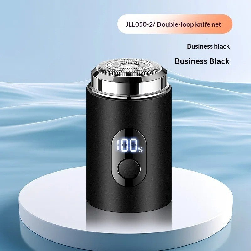 Mini Electric Shaver for Men - Rechargeable & Waterproof with Digital Display