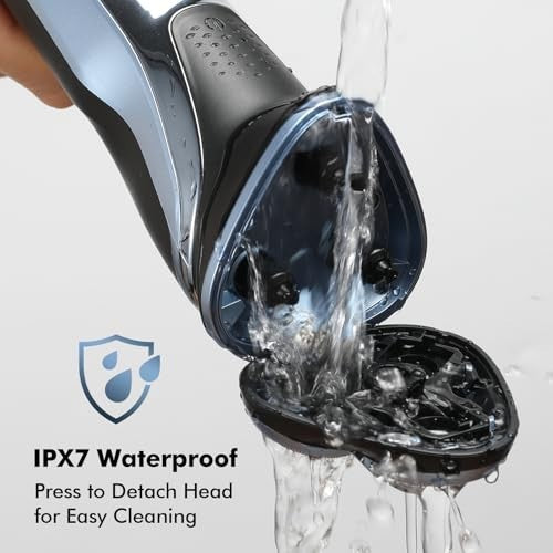 5D Waterproof Electric Razor for Men - Wet & Dry Shaving, Close Cut, USB-C Charging