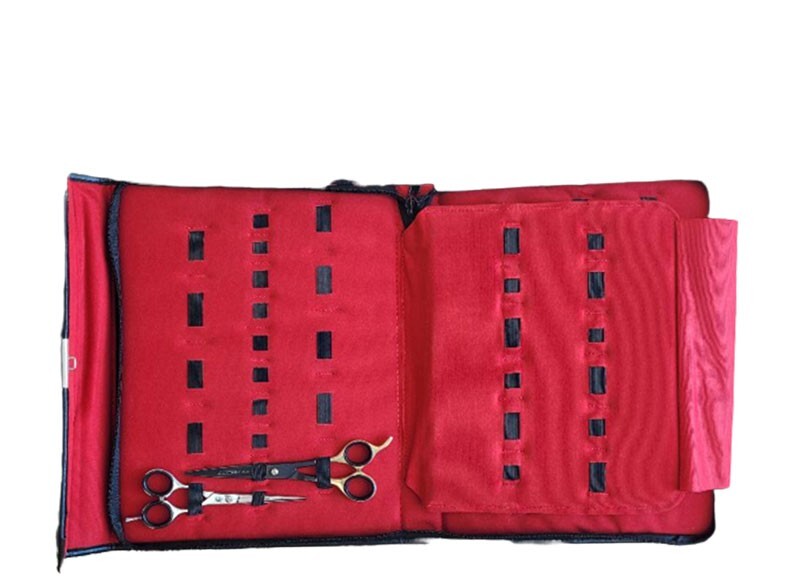 Scissor Display Case for Shears - 32 Piece Shear Organizer and Storage