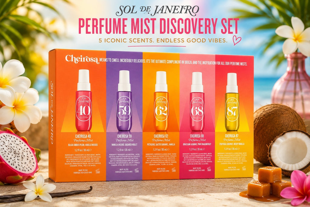 Sol de Janeiro Perfume Mist Set - Cheirosa 40, 59, 62, 68, 87 - New