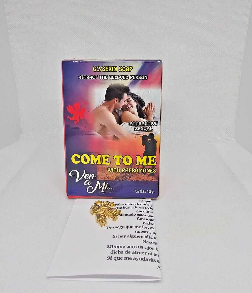 Attractive Pheromone Bar Soap for Love & Seduction - Come To Me