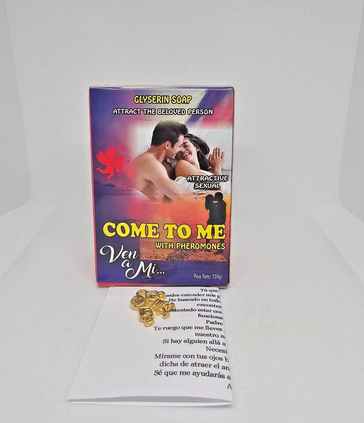 Attractive Pheromone Bar Soap for Love & Seduction - Come To Me