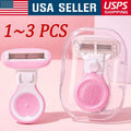 Women Hair Remover Razor for Legs & Armpits with Soap Head - Reusable Body Shaver