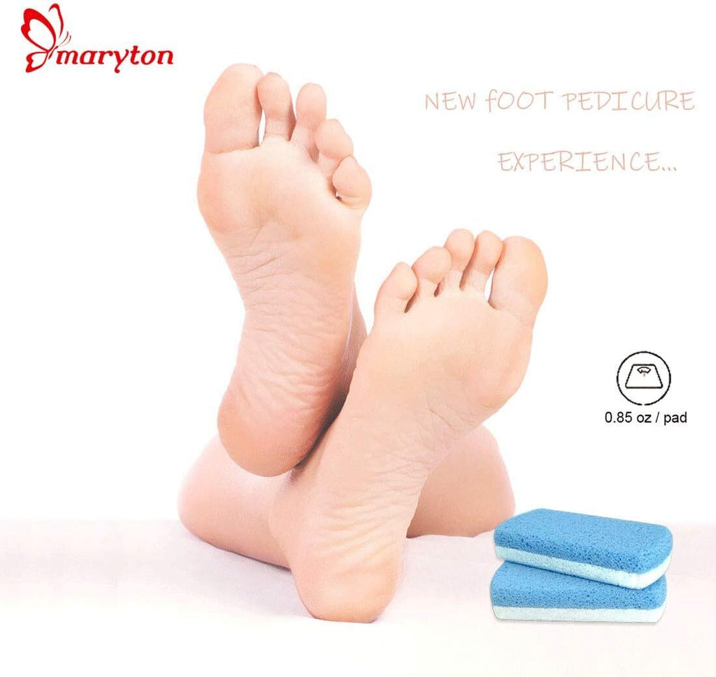 Double Sided Glass Pumice Stone Foot Callus Remover 2 Count