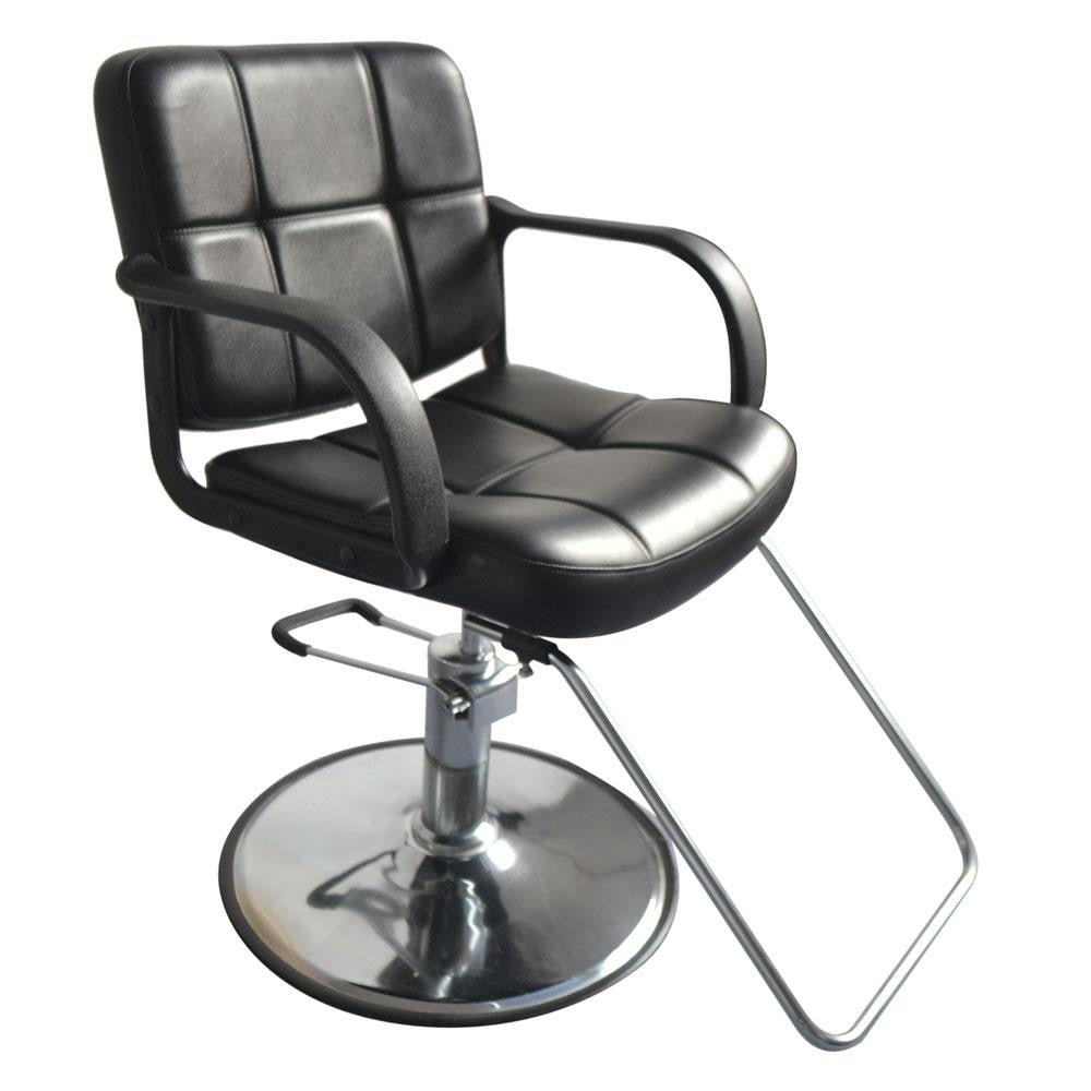 Hydraulic Barber Chair Salon Hair Stylist Tattoo Shampoo Chair Heavy Duty Black
