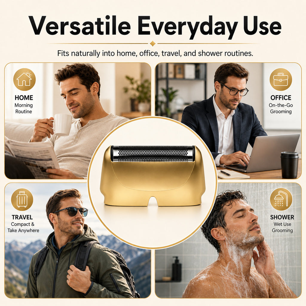Replacement Foil & Cutter Set for Metal Single Shaver - Pack Variants
