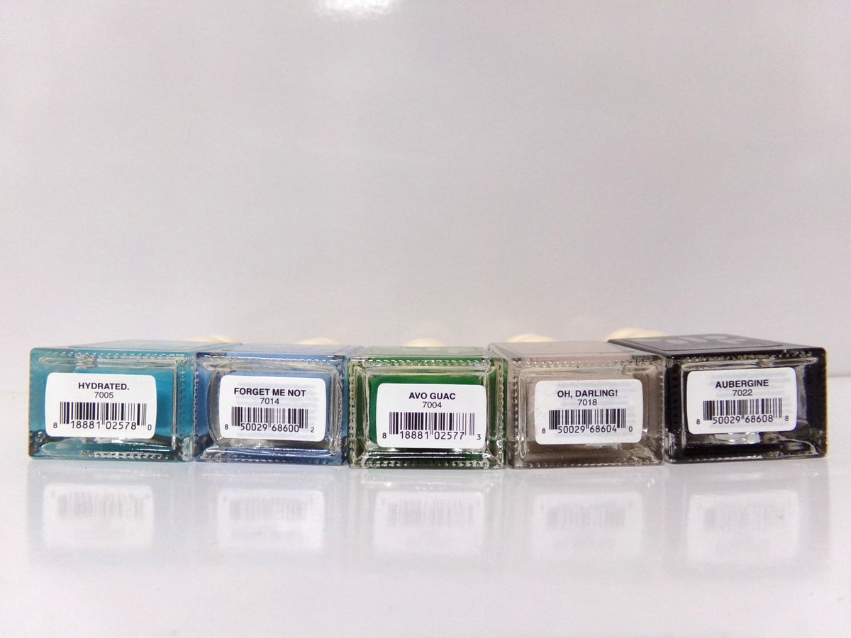 Set of 5 Color Department Nail Polish Colors for Finger Nails - Sincerely Jules Beauty
