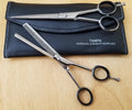7 Inch Professional Hair Cutting Scissors & Thinner Set Stainless Steel Salon Shears