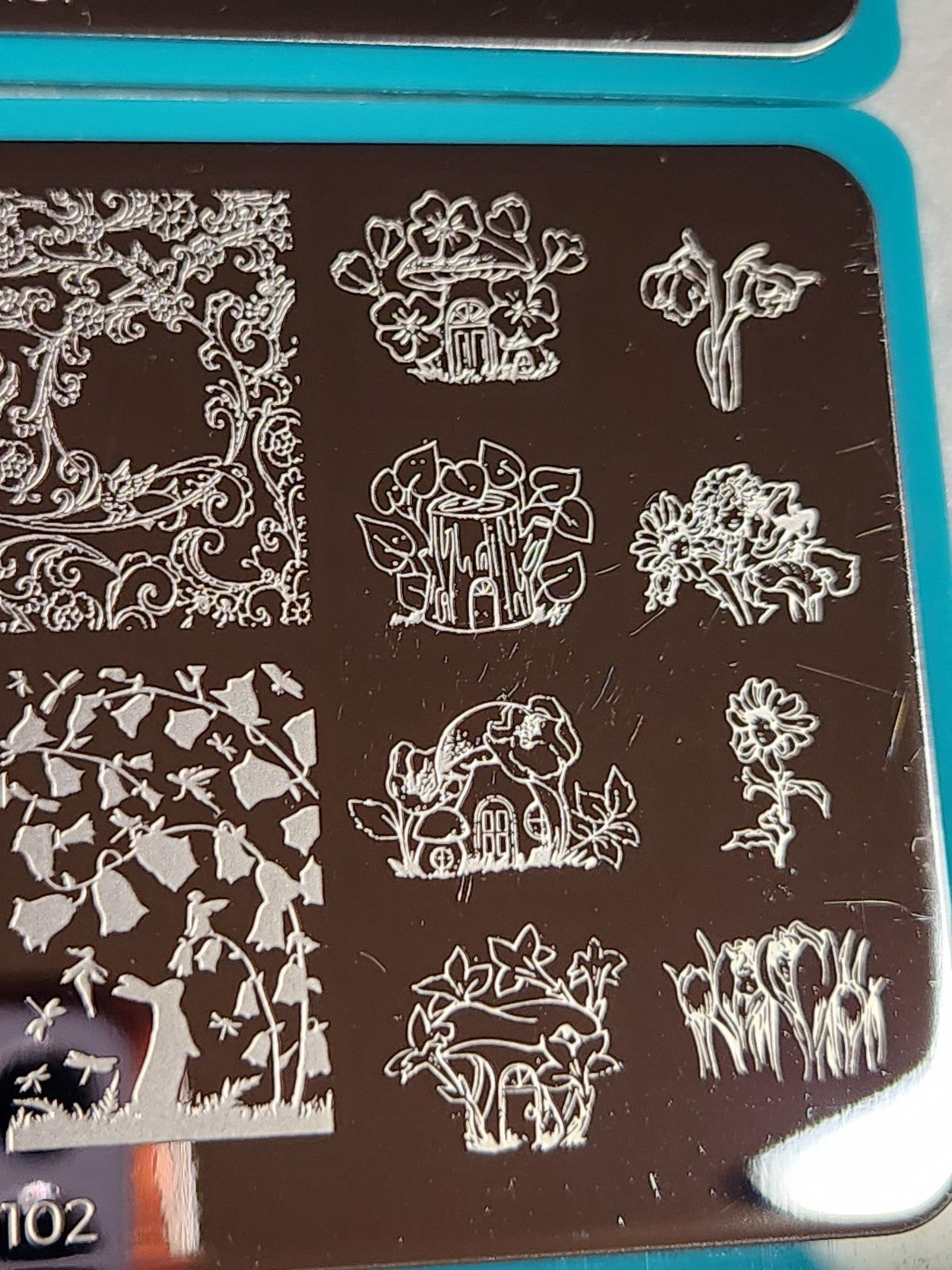 Maniology Nail Stamping Plate Set MXM101 & MXM102 - Nail Art Tools
