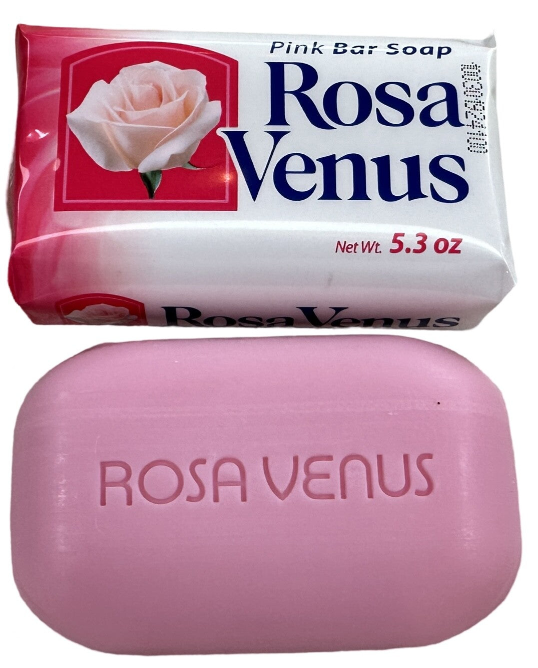 Classic Rose Soap Bar - 150g / 5.3oz Pack of 2, 4, 6, 10, 20 or 40