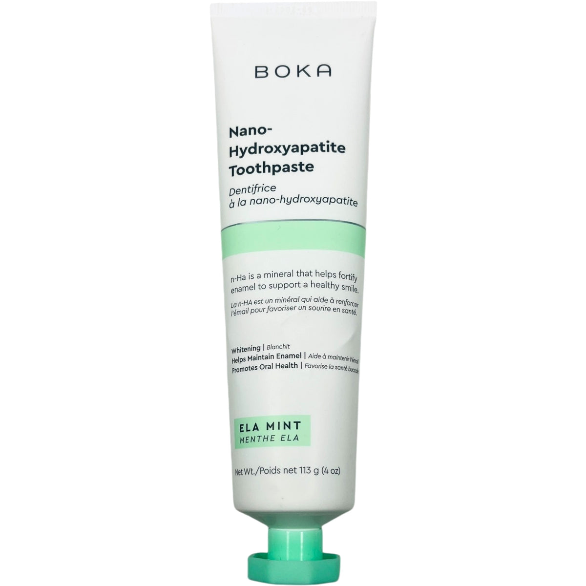 Fluoride-Free Toothpaste with Nano Hydroxyapatite Ela Mint 4 oz - Natural Oral Care
