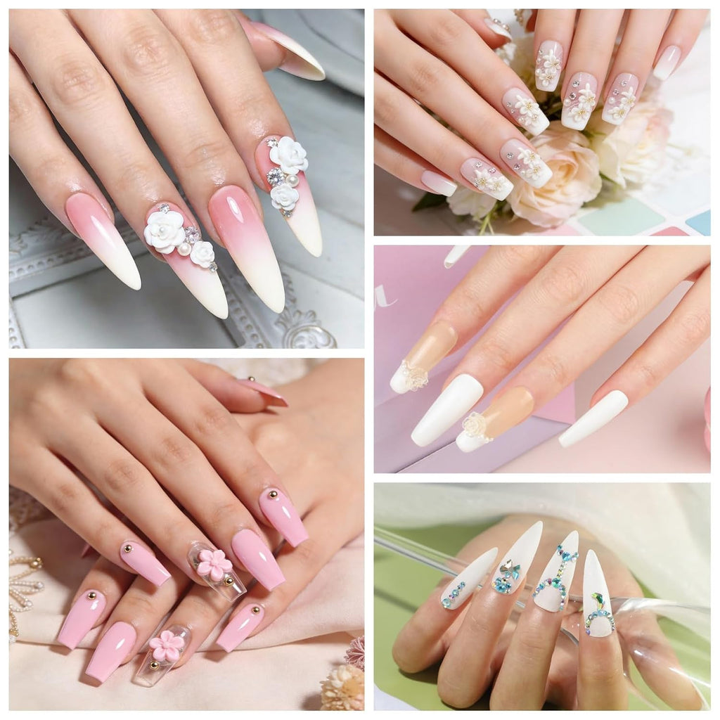 Acrylic Nail Kit with Gel Polish & Accessories for Beginners