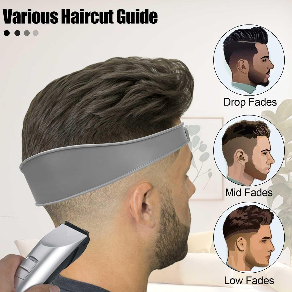 Adjustable Neckline Shaving Template for Self Haircut & Trimming