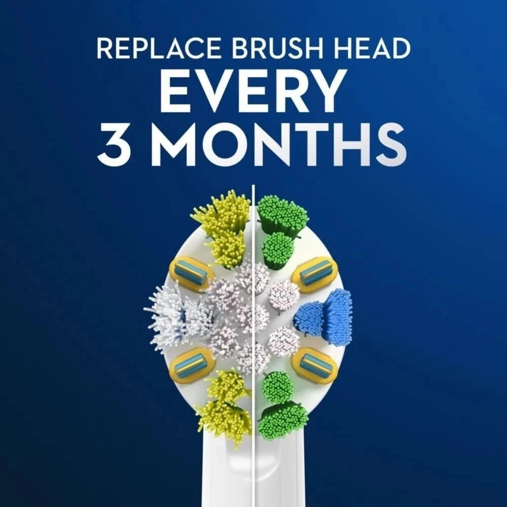 Oral-B Floss Action Replacement Brush Heads with Bacterial Protection - 5 Pack