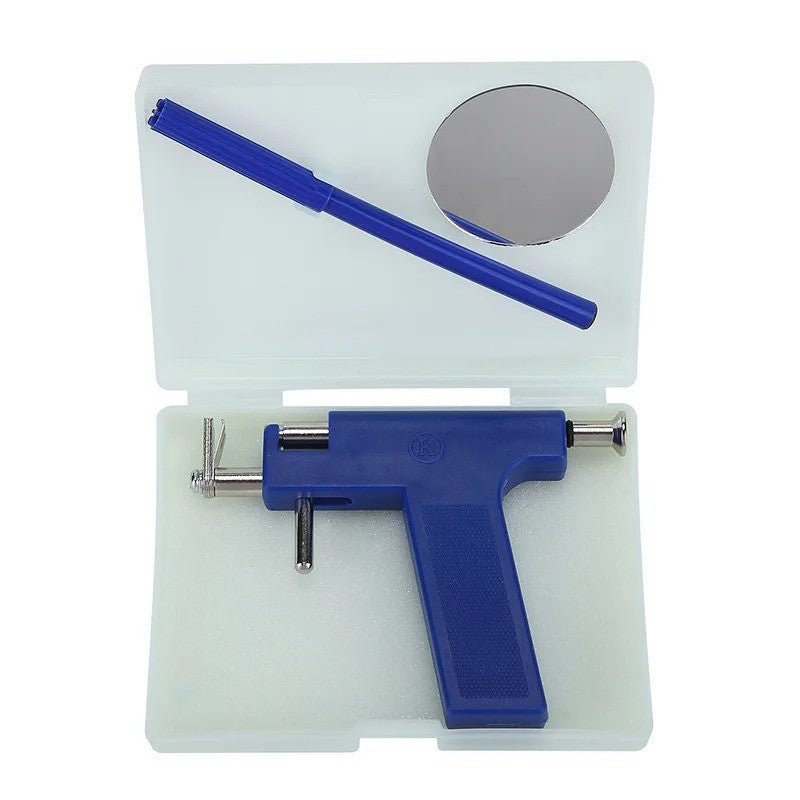 Professional Ear Piercing Gun Kit with 98 Studs – DIY Body Jewelry Tool